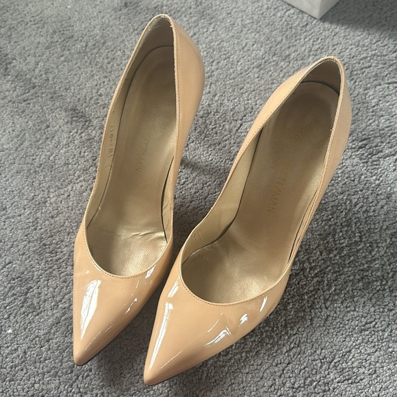 Stuart Weitzman Nude Heels size 7 - Picture 7 of 10